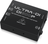 Behringer Ultra-DI DI600P High-Performance Passive DI-Box for the direct connection ¼" TRS,gold-plated XLR connectors