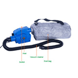 Portable Vacuum Cleaner Blower Slotted Grinding Woodworking Construction Strong Dust Blowing Vacuum Blower High Power