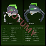 ZD220/ZD400 Steel Handheld Round Cutting 220V Electric Iron Pipe Sawing hine Plastic Tube Cutter