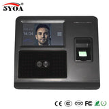 Face Facial Recognition Fingerprint TCP IP Attendance Access Control Device Biometric Time Clock Recorder No Touch Contactless