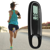 3D Portable Digital LCD Display Accurate Step Tracker Electronic Pedometer for Women Men