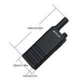 RT22P Black FRS License Free Machine [Two Pack] Ultra Thin Mini Type-C