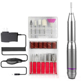 Portable Electric Nail Drill Pen Efile Professional Manicure Pedicure Nail File Drill Kit for Accessories