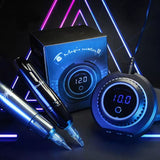 Magic Creator 3 Mini Tattoo Power Supply Support 2 Machines LED Digital Display Screen With Adaptor Dual Output Tattoo Supplies