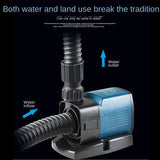 16000L/h silent frequency conversion pump domestic submersible pump circulating pump small fish pond pump 140W