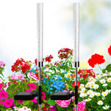 2Pcs Decorative Solar Bubble Waterproof Outdoor Spike Light Auto ON/OFF Pathway Lights for Lawn Garden