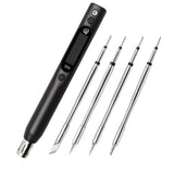 SEQURE S99 Soldering Iron Support PD|QC|DC|PPS Power Supply Compatible with C245 Tip for Drone RC Model Welding Repair Tool Anti-static Welding Pen