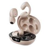 Ear Clip Type Non-In-Ear Wireless Digital Display Bluetooth Headset Game Painless Wearing Super Long Lasting Sports Headset
