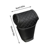Knob Cover Gear Shift Non Slip Grip Handle Protective Covers PU Leather Universals Automatic Car Interior Accessories