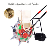Hand-Push Roller Reversible Peanut Planter Corn Cotton Soybean Precision Sower Garden Push Seeder