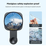 Compact Mirror Universal Clip for i Phone 14/13/12/11 Samsung Photo Video Selfie Vlog Accessories