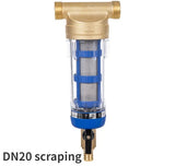 1PC Pre Purifier Sediment Water Filter Central Prefilter System Backwash Remove Contaminant Stainless Steel Mesh