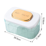 Press-Type Large Capacity Square Tray Mold Cube Durable Bar Wine Ice Maker Kitchen Tools