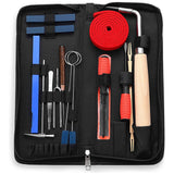 16Pcs Portable Professional Piano Tuning Kit Universal Diy Piano Tuning Tools Piano Repairing Accessories with Bag