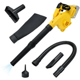 18000RPM Cordless Blower 2 In 1 Air Blower&Suction Leaf Computer Dust Collector Cleaner for /Milwaukee (No Battery)