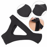 2pcs Anti Headband Chin Strap Stop Snoring Sleep Jaw Care Triangle Sleeping Support Mask Snore Belt For Woman Man