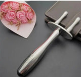 Titanium alloy straight head detachable magnetic massage cervical spine massager manual meridian stick acid discharge stic