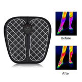 ABS Physiotherapy Electric EMS Massager Pedicure Tens Foot Vibrator Wireless Feet Muscle Stimulator Unisex
