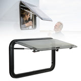 Camper 70 Degrees Opening Waterproof 730x430mm RV Push Out Window with Screen Sunshade for Trailers Motorhomes