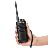 RB85 electronic noise cancelling handheld walkie talkie for civilian use, with power of 10W and a long-distance USB charging system