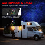 RV Camper Door Lock Keyless Entry with Deadbolt Backlit Keypad Wireless Fob Zinc Alloy Fit 2.75" x 3.75"