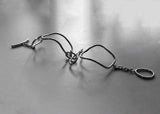 925 Sterling Silver  Loose Knot Braided Bracelet