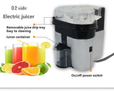 Double press two sets of electric orange squeezes lemon original juicer