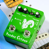 JOYO JF-12 Voodoo Octaver Pedal Effect Guitar Fuzz Mini Pedal Bass Electric True Bypass Guitar Parts Accessories Synthesizer