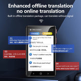 P40Intelligent Voice Translator Real-time Simultaneous One 138 Languages Offe PhotoTranslation Conference Travel Learn New