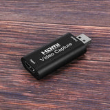 Audio Video Capture Cards  To USB 2.0 1080P 4K Record Via DSLR Camcorder Action Cam For High Definition Acquisition
