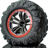 Wheel Tire Tyres For XLF X03 X04 X-03 X-04 1/10 RC Car Brushless Monster Truck Spare Parts Accessories