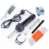 8032 Portable Hot Gun Adjustable Temperature Air Tube IC Chip Desoldering Tool BGA Repair 50g 0.8mm Solder Wire Heat Element