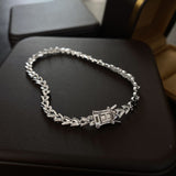 Women's Sterling Silver Wheat Ear Bracelet