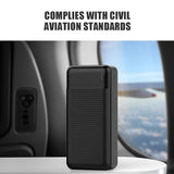 WST bank 30000mah high capacity cheap type c portable charger power ban