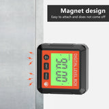 Digital Meter Electronic Protractor Incometer With Magnetic Base LCD Precision Level Box Angle Finder Gauge