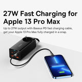 Baseus 100W GaN3 Pro USB Charger Desktop Power Strip Station Type C PD QC Quick Charge 4.0 3.0 Fast Charging