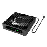 Rgb Light Game Console Fan with Adjustable Speed Usb Port Effective Heat Dissipation Cooler for Gaming