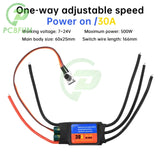 DIY Fan Modification Violent 30A 60A Brushless Motor Driver Bidirectional Unidirectional Self-starting Forward/Reverse