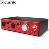 Focusrite Clarett+ 2Pre pure-sounding 10-in /4-out audio interface for the recording artist for PC and Mac