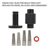GM245 Fuel Injector Seals Tools Set Durable Aluminum Alloy Replacement for GM Subaru Engines OEM EN-49245 EN-51105 18683AA000