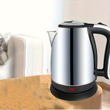 1PC, 1500W Electric Kettle,1.8L Portable Electric Teapot, Double Wall ,304 Stainless Steel Kettle With Convenient Pouring Port