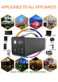 Laptop Charger 30000mah 45600mah 170WH Portable Power Bank 110V 220V 230V With AC Outlet QC 3.0 18W Components Available