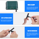 Solar Drip Kit - 7 Timing, 30 Modes, 32.8FT Automatic Watering Irrigation System Set for Garden
