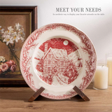 Stand for - 3 Pcs 6.5 Inch Plate Holder Display Wooden Picture Frame Stand, Table Top Easels