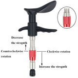 Portable Massage Gun with 4 Heads - Chiropractic Adjusting Tools, Correction Spinal Massager. 10 Levels for Body Relaxation and Spine Care.