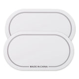 2 Pack Double Pedal Patches Wear-resistant Stickers Self-Adhesive Drumhead Patch Protectors Drum Protective Pad