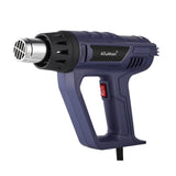 AtuMan HG-1 Hot Air Heater 2000W 50-650℃ Adjustable Temperature for Crafts Shrinking PVC Stripping Paint with 4 Nozzles