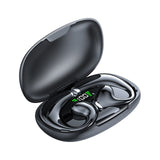 JR02 Wireless Bluetooth Earphones Are Designed For Outdoor Use With No In Ear Two Ear Loop And Long Lasting Battery Life