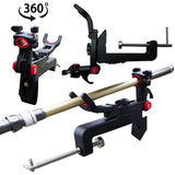 360 Degree Adjustable Angle Pole Rest Portable Rod Support Stand for Kayak Boat Fishing
