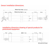 High-Precision Potentiometer Injection Molding hine Electronic KPM1850-300 Articulated Resistance Ruler Pull Rod Type